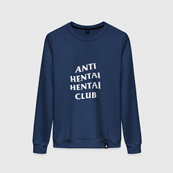 Женский свитшот ANTI HENTAI CLUB