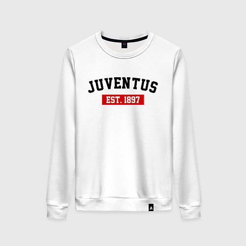 Женский свитшот FC Juventus Est. 1897 / Белый – фото 1