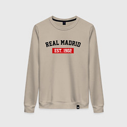 Женский свитшот FC Real Madrid Est. 1902