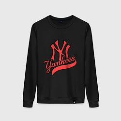 Женский свитшот New York Yankees logo