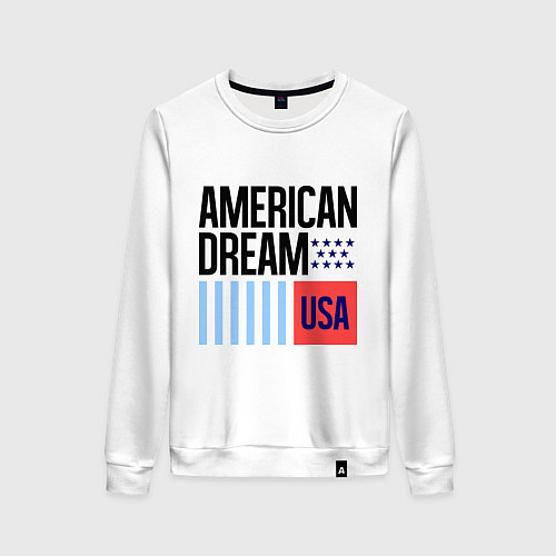 Женский свитшот American Dream / Белый – фото 1