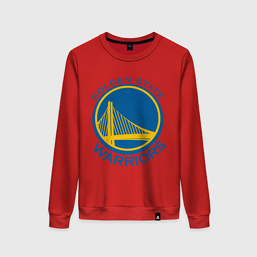 Женский свитшот Golden state Warriors / Красный – фото 1