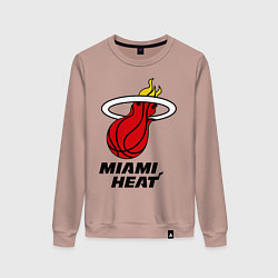 Женский свитшот Miami Heat-logo