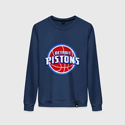 Женский свитшот Detroit Pistons - logo