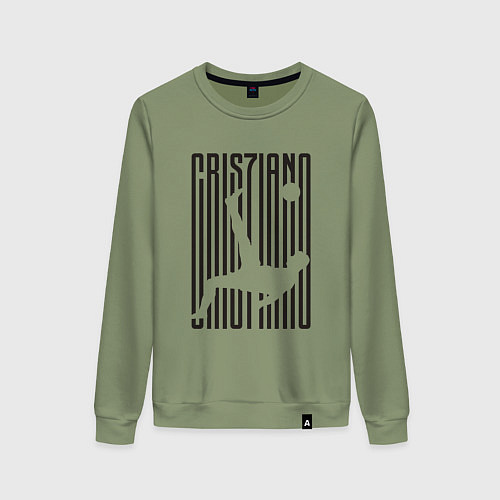 Женский свитшот Cris7iano / Авокадо – фото 1