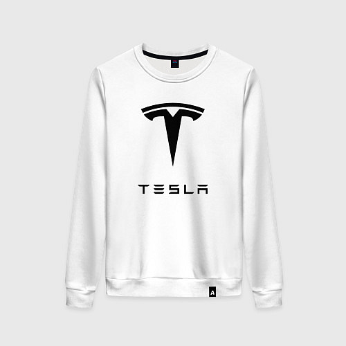 Женский свитшот TESLA Mobile / Белый – фото 1