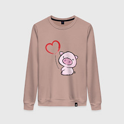 Женский свитшот Pig Love