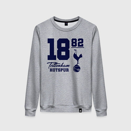 Женский свитшот FC Tottenham 1882 / Меланж – фото 1