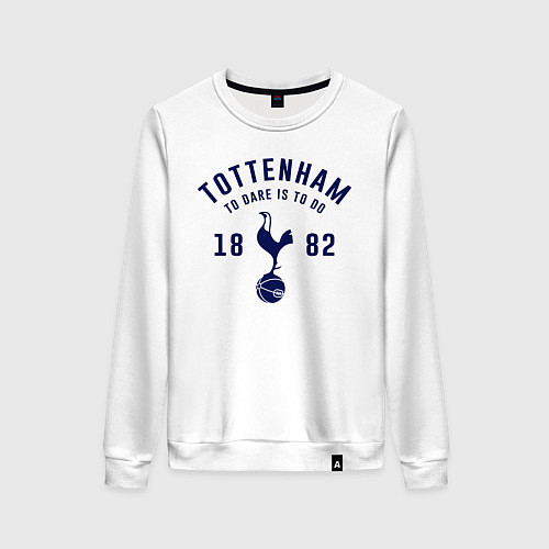 Женский свитшот FC Tottenham 1882 / Белый – фото 1