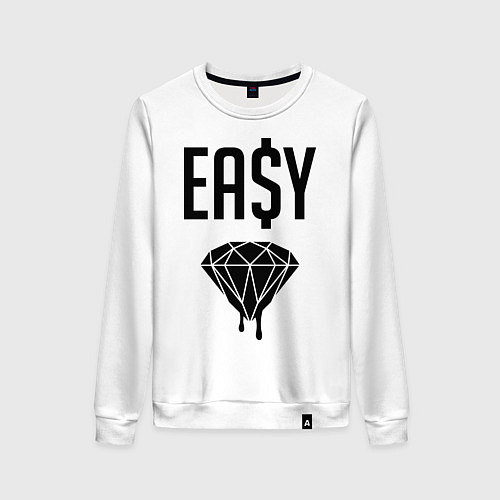 Женский свитшот Easy Diamond / Белый – фото 1