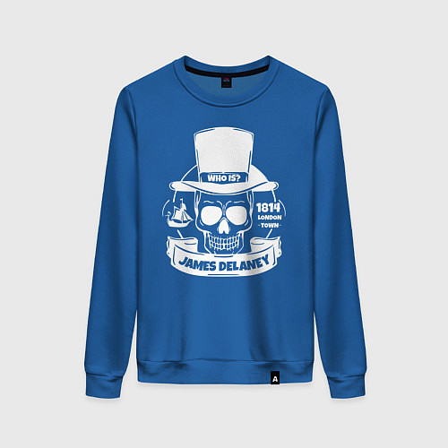 Женский свитшот Taboo: James Delaney / Синий – фото 1