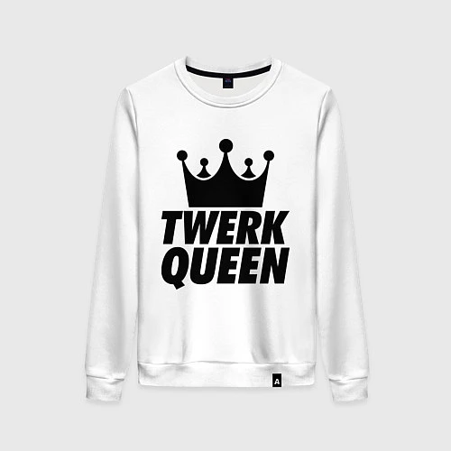 Женский свитшот Twerk Queen / Белый – фото 1