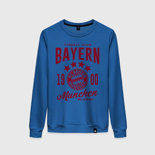 Женский свитшот Bayern Munchen 1900 / Синий – фото 1