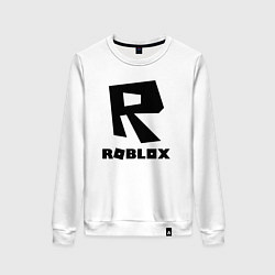 Свитшот хлопковый женский ROBLOX, цвет: белый