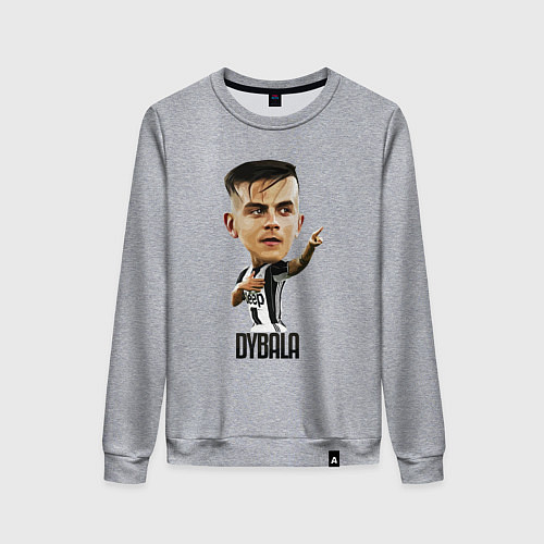 Женский свитшот Dybala / Меланж – фото 1