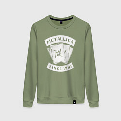 Женский свитшот Metallica Since 1981