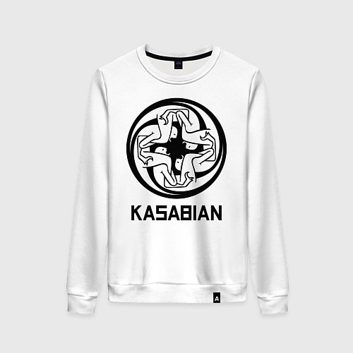 Женский свитшот Kasabian: Symbol / Белый – фото 1