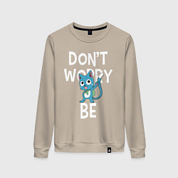Женский свитшот Dont Worry be Fairy Tail