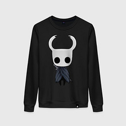 Свитшот хлопковый женский Hollow Knight, цвет: черный