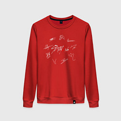 Женский свитшот STRAY KIDS АВТОГРАФЫ