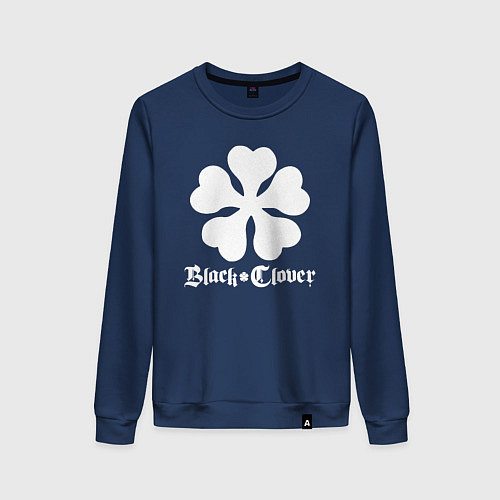 Женский свитшот Black Clover / Тёмно-синий – фото 1