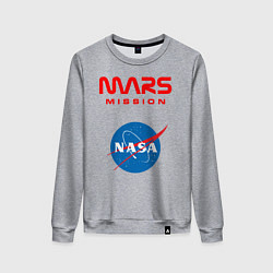 Женский свитшот Nasa Mars mission
