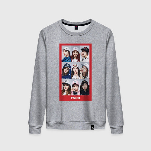 Женский свитшот TWICE / Меланж – фото 1