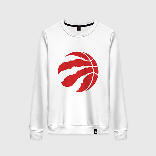 Женский свитшот Toronto Raptors / Белый – фото 1