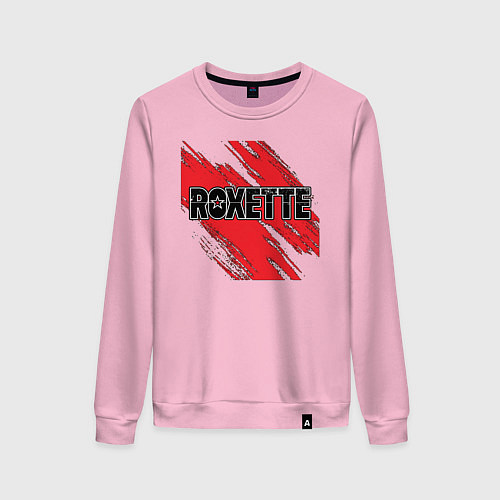 Женский свитшот Roxette / Светло-розовый – фото 1