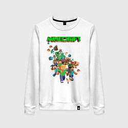 Женский свитшот Minecraft