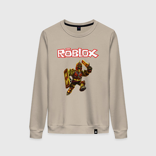 Женский свитшот ROBLOX / Миндальный – фото 1