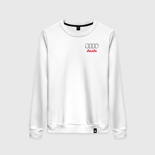 Женский свитшот AUDI / Белый – фото 1