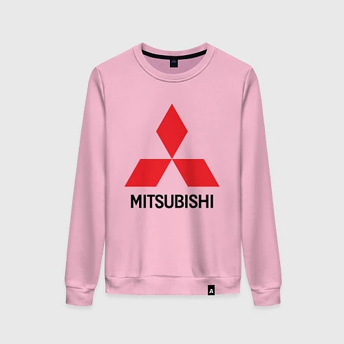 Женский свитшот MITSUBISHI / Светло-розовый – фото 1
