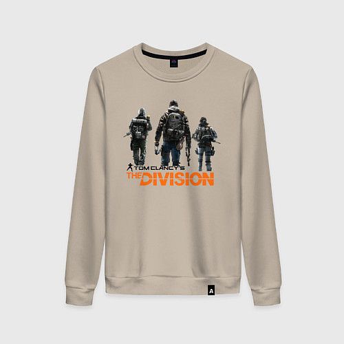 Женский свитшот The Division 2 / Миндальный – фото 1