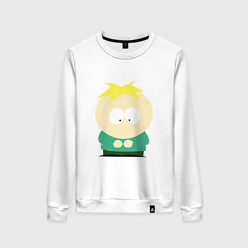 Женский свитшот South Park Баттерс / Белый – фото 1