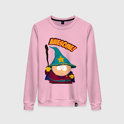 Свитшот хлопковый женский CARTMAN, цвет: светло-розовый