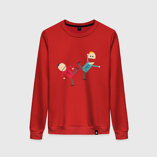 Женский свитшот South Park Терренс и Филлип / Красный – фото 1
