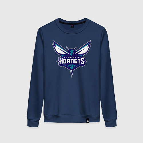 Женский свитшот Charlotte Hornets 1 / Тёмно-синий – фото 1