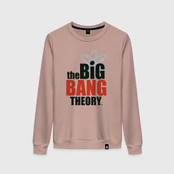 Женский свитшот Big Bang Theory logo