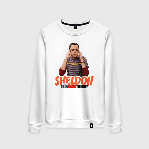 Женский свитшот Sheldon / Белый – фото 1