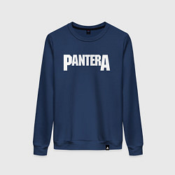 Свитшот хлопковый женский PANTERA, цвет: тёмно-синий