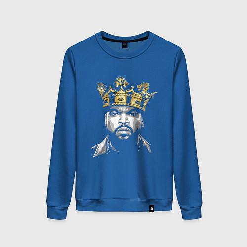 Женский свитшот Ice Cube King / Синий – фото 1