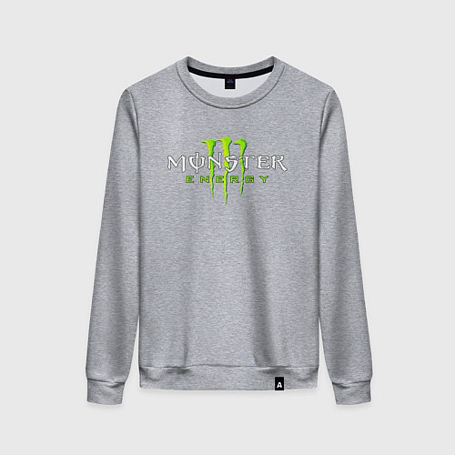 Женский свитшот MONSTER ENERGY / Меланж – фото 1
