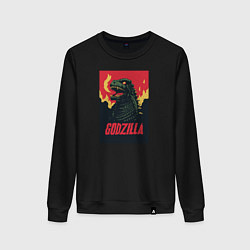 Женский свитшот Godzilla