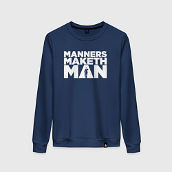 Женский свитшот Manners maketh man