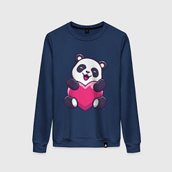 Женский свитшот Панда love