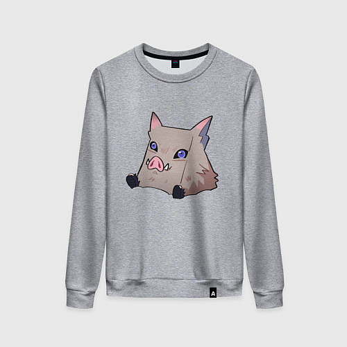 Женский свитшот Иноске Хашибира / Меланж – фото 1