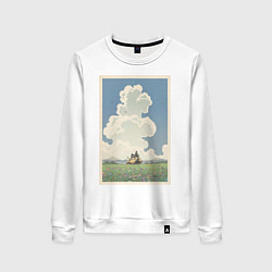 Женский свитшот Blue sky