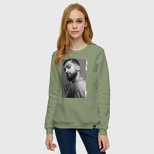 Женский свитшот Jony / Авокадо – фото 3