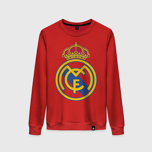 Женский свитшот Real Madrid FC / Красный – фото 1